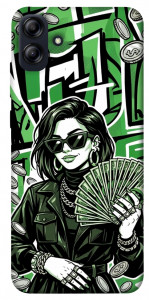 Чехол Money woman green для Galaxy A04e