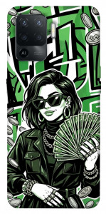 Чехол Money woman green для Oppo Reno 5 Lite