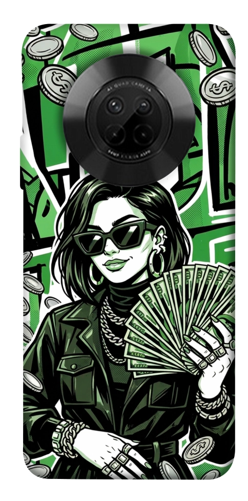 Чохол Money woman green для Huawei Y9a