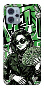 Чохол Money woman green для Motorola Moto G23