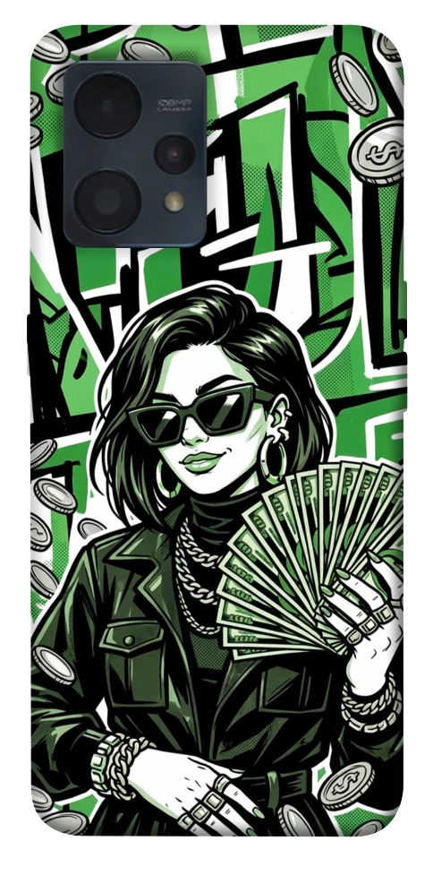 Чехол Money woman green для Realme 9 Pro+