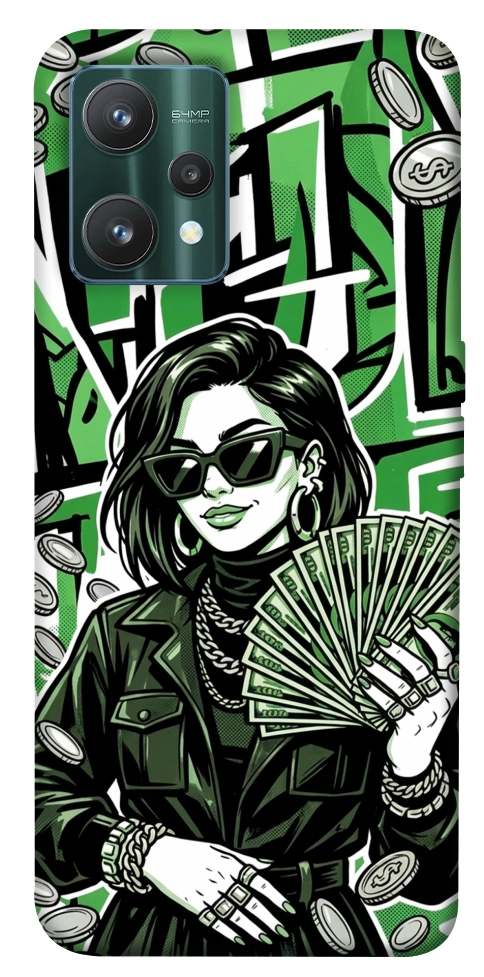 Чехол Money woman green для Realme 9 Pro