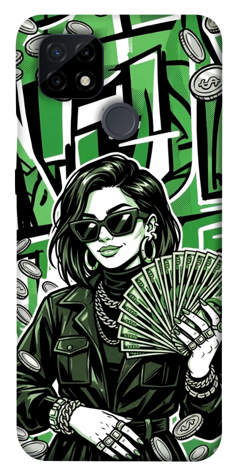 Чохол Money woman green для Realme C21