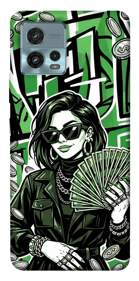 Чохол Money woman green для Motorola Moto G72
