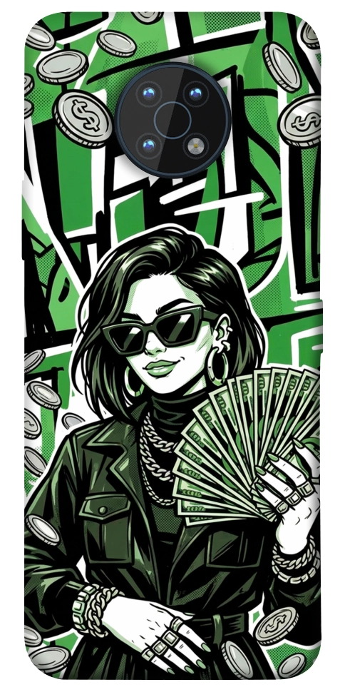Чохол Money woman green для Nokia G50