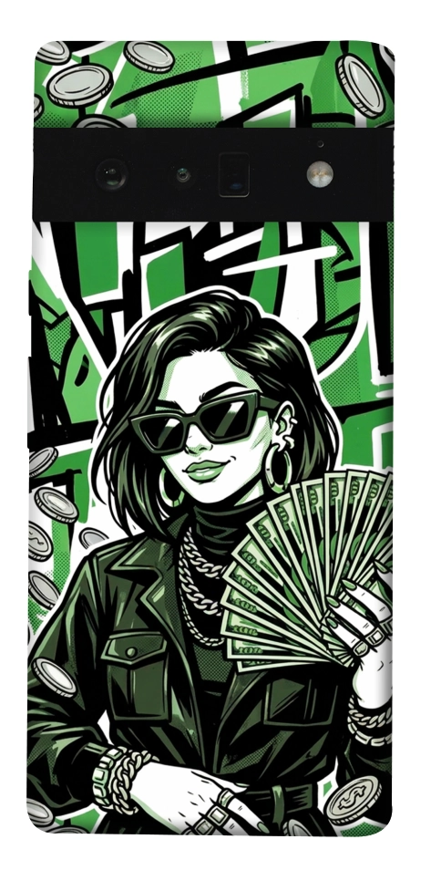 Чехол Money woman green для Google Pixel 6 Pro