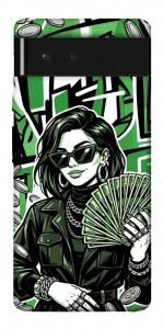Чохол Money woman green для Google Pixel 6