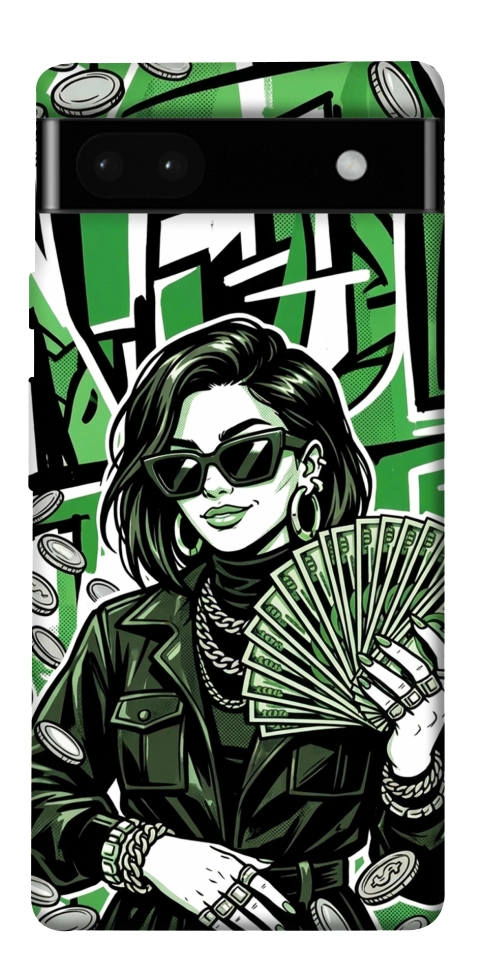 Чохол Money woman green для Google Pixel 6A