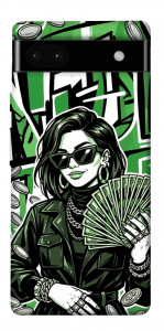 Чохол Money woman green для Google Pixel 6A