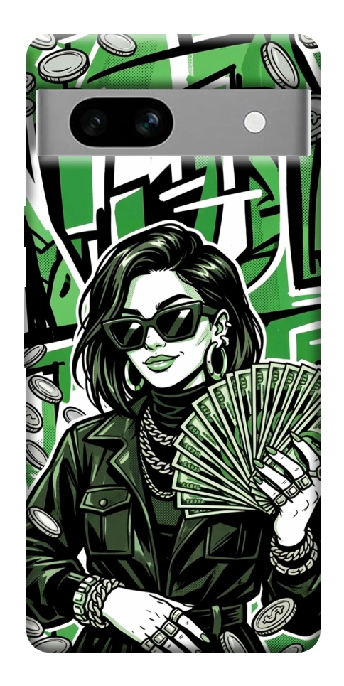 Чехол Money woman green для Google Pixel 7A