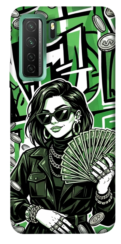 Чехол Money woman green для Huawei nova 7 SE