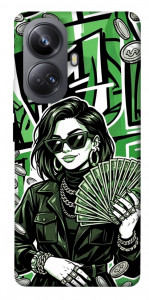 Чехол Money woman green для Realme 10 Pro+