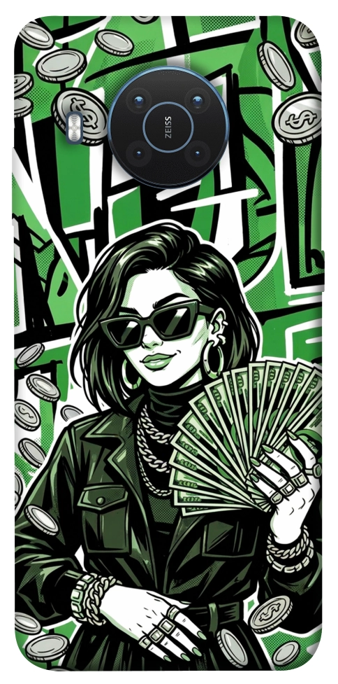 Чехол Money woman green для Nokia X20