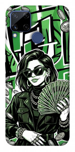 Чехол Money woman green для Realme C15