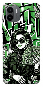 Чехол Money woman green для Xiaomi Poco C50