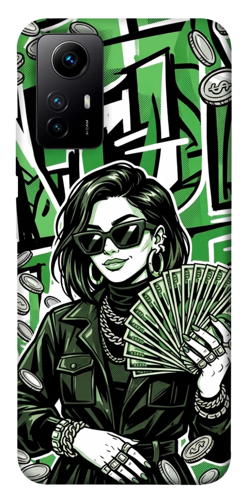 Чехол Money woman green для Xiaomi Redmi Note 12S