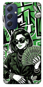 Чехол Money woman green для Galaxy M54 5G