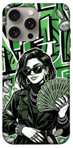 Чехол Money woman green для iPhone 15 Pro Max