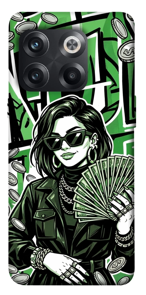 Чехол Money woman green для OnePlus 10T