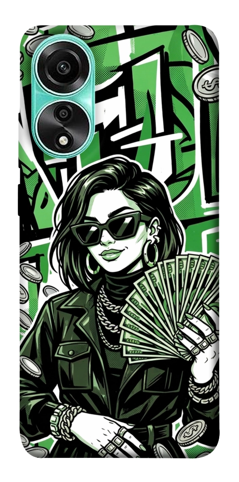 Чехол Money woman green для Oppo A78 4G