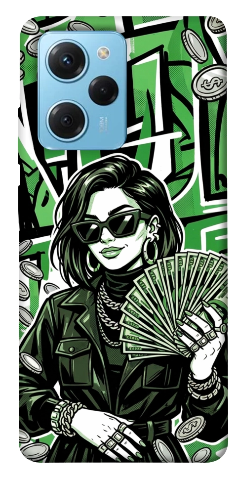 Чохол Money woman green для Xiaomi Poco X5 Pro 5G