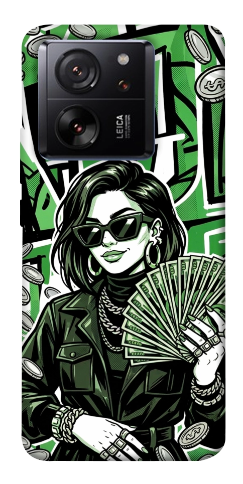 Чохол Money woman green для Xiaomi 13T