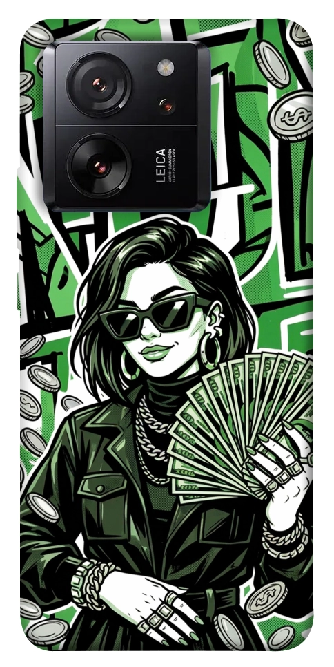 Чохол Money woman green для Xiaomi 13T Pro