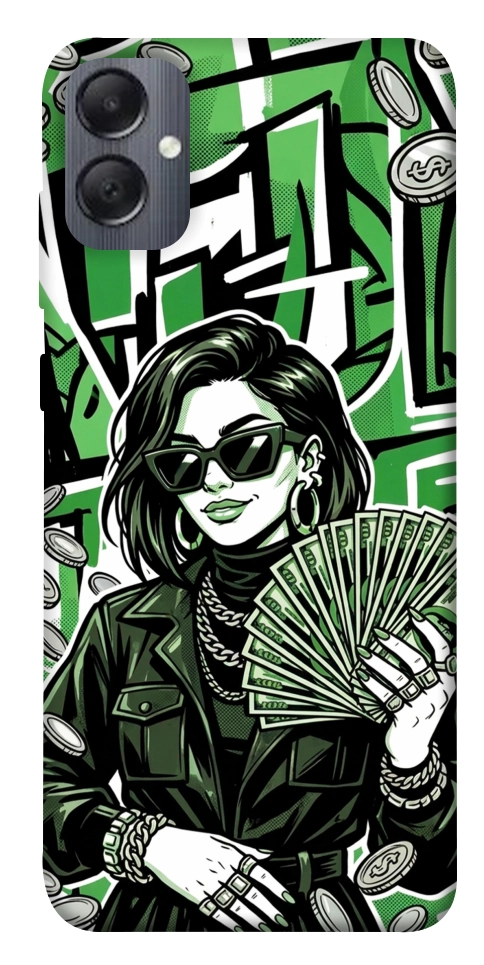 Чехол Money woman green для Galaxy A05