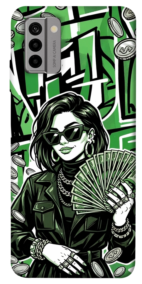 Чохол Money woman green для Nokia G22