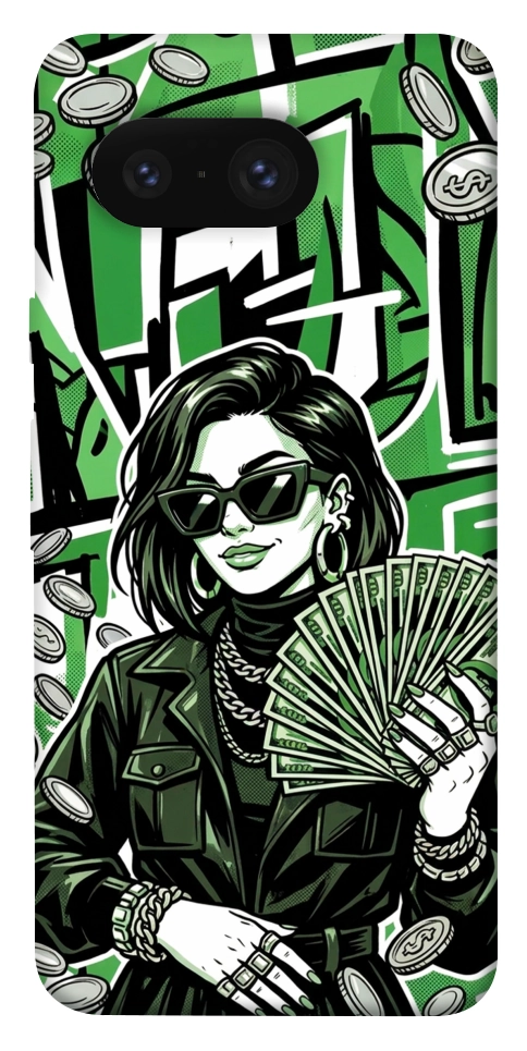 Чехол Money woman green для Google Pixel 8