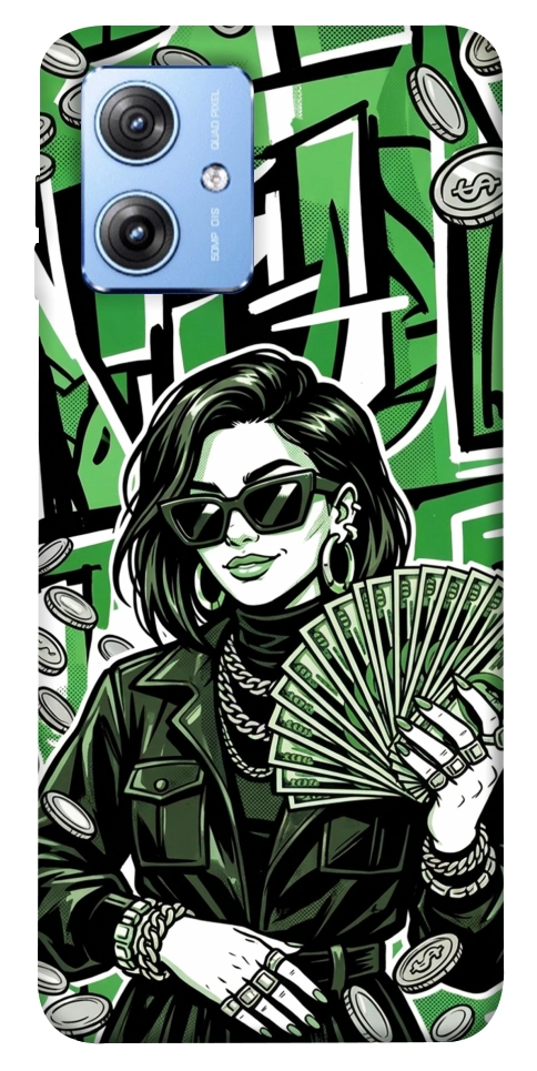 Чехол Money woman green для Motorola Moto G84