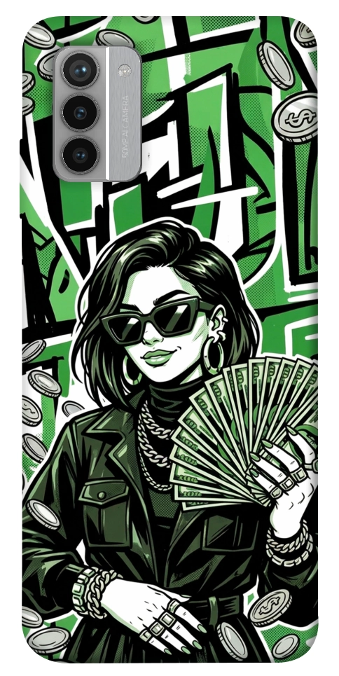 Чохол Money woman green для Nokia G42