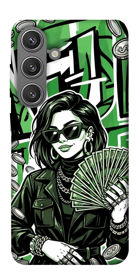 Чохол Money woman green для Galaxy S24