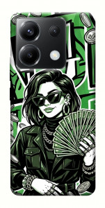 Чехол Money woman green для Xiaomi Poco X6