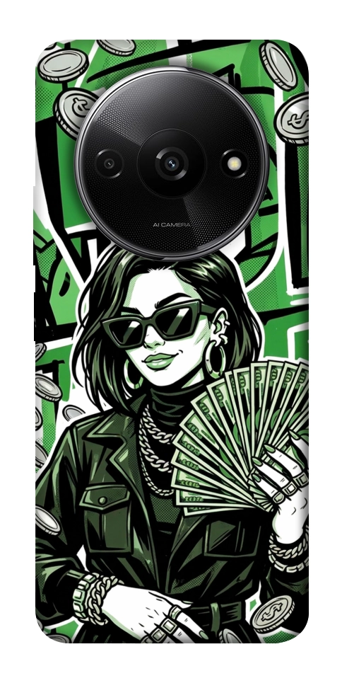 Чехол Money woman green для Xiaomi Redmi A3