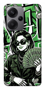 Чохол Money woman green для Xiaomi Redmi Note 13 Pro+