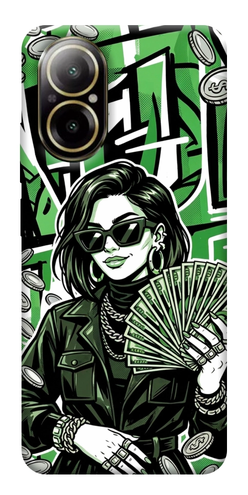 Чехол Money woman green для Realme C67 4G
