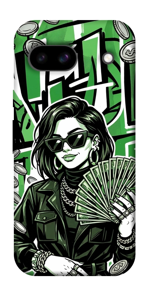 Чехол Money woman green для Google Pixel 8a