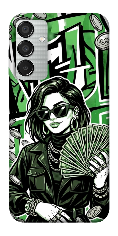 Чохол Money woman green для Galaxy M15 5G