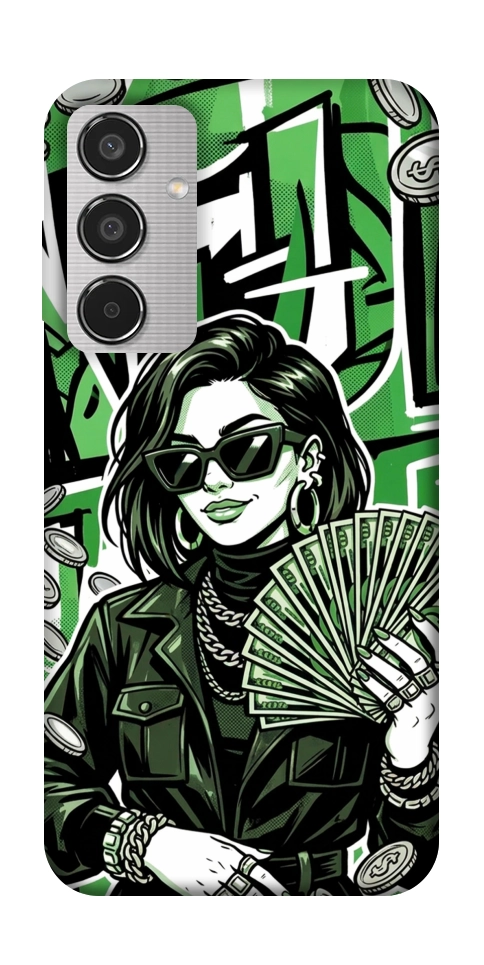 Чохол Money woman green для Galaxy M35 5G