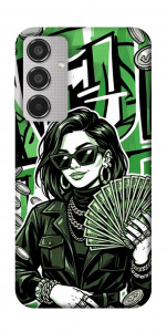 Чехол Money woman green для Galaxy M35 5G