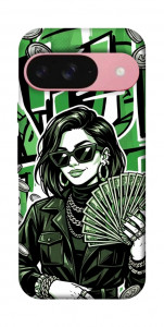 Чехол Money woman green для Google Pixel 9