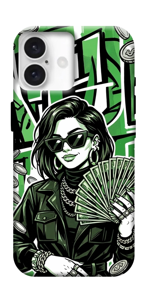 Чохол Money woman green для iPhone 16
