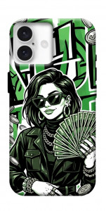 Чохол Money woman green для iPhone 16