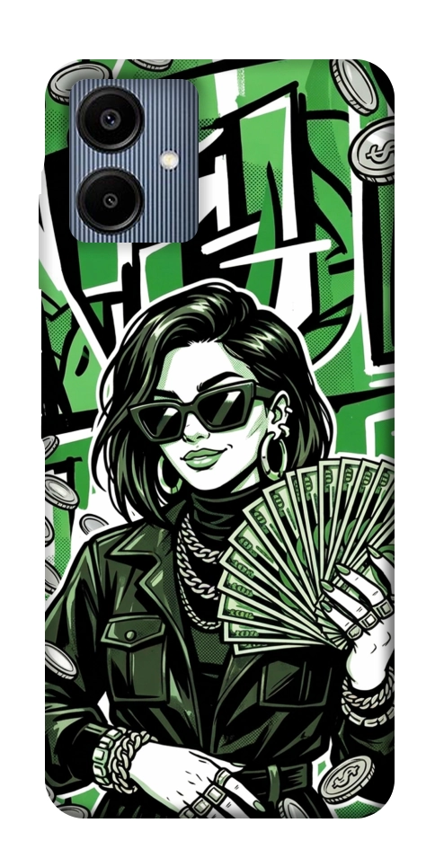Чехол Money woman green для Galaxy A06