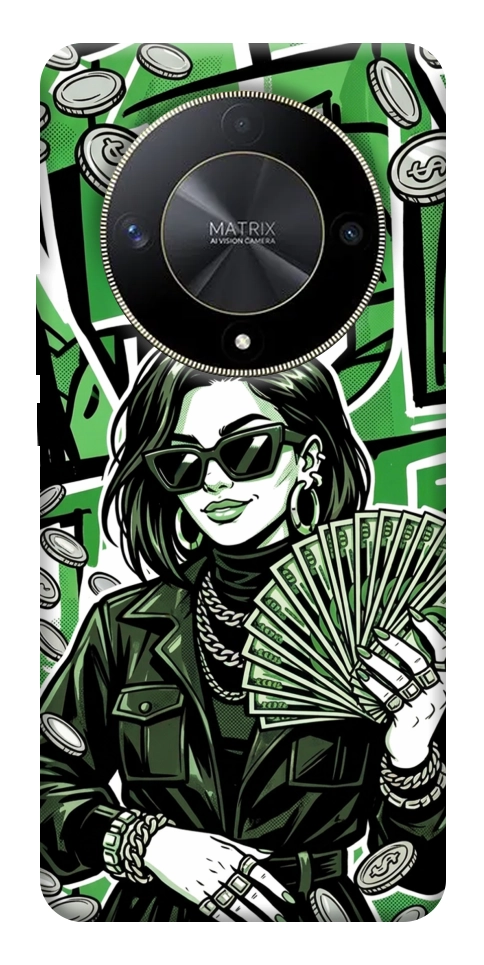 Чехол Money woman green для Huawei Magic6 Lite