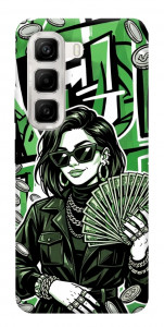 Чехол Money woman green для Infinix Hot 50 4G