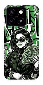 Чехол Money woman green для ZTE Blade A55 4G