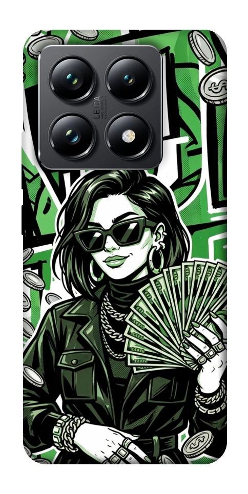 Чехол Money woman green для Xiaomi 14T Pro