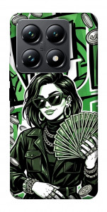 Чехол Money woman green для Xiaomi 14T Pro